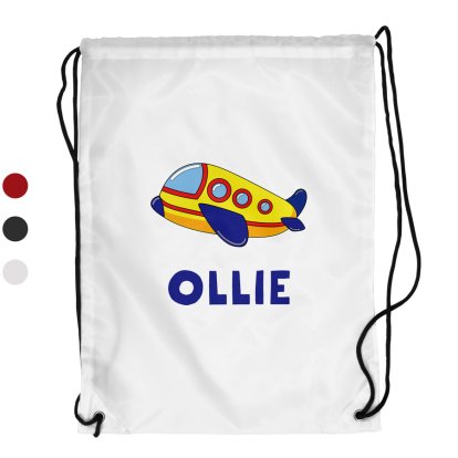 Personalised Swim Bag - Plane