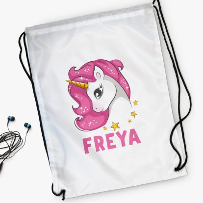 Personalised Swim Bag - Unicorn