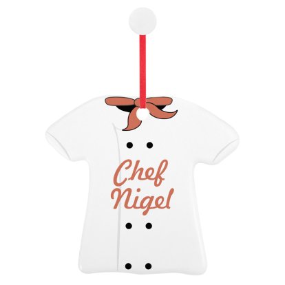 Personalised T-Shirt Keepsake - Chef 