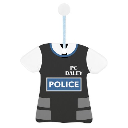 Personalised T-Shirt Keepsake - Police