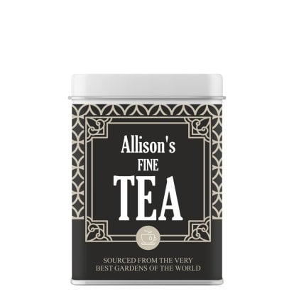 Personalised Tea Tin - Classic Design