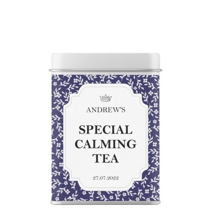 Personalised Tea Tin - Special Calming Tea