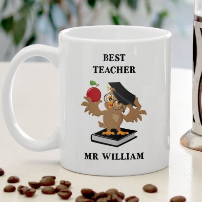 Personalised Teacher Mug Photo 3
