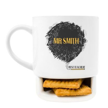 Personalised Teacher's Cookie Mug
