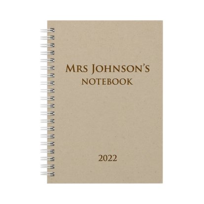 Personalised Teacher's Notebook