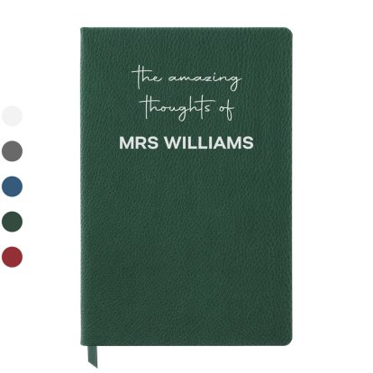 Personalised Teachers Notebook