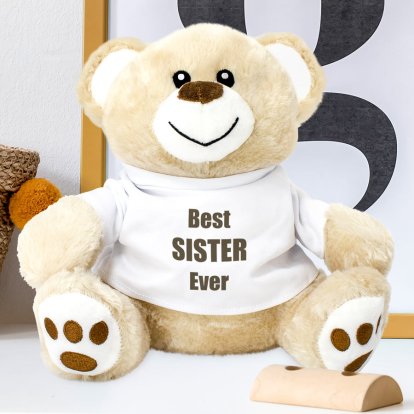 Personalised Teddy Bear - Best Ever