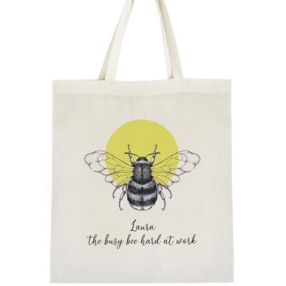 Personalised Tote Bag - Busy Bee