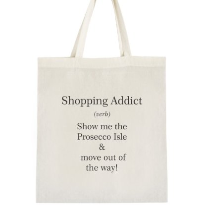Personalised Tote Bag - Shopping Addict