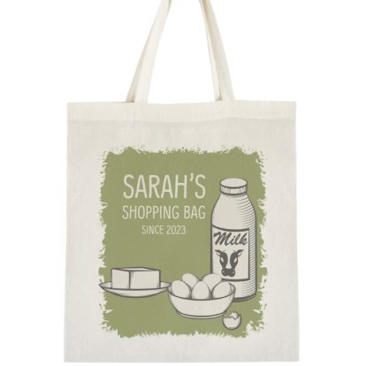 Personalised Tote Shopping Bag