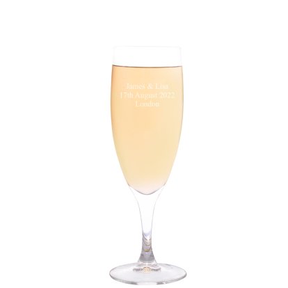 Personalised Traditional Toast  Glass