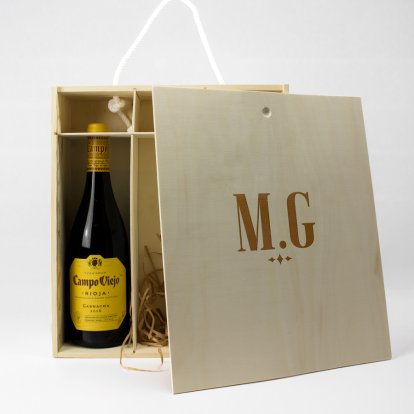 Personalised Triple Anniversary Wine Box 