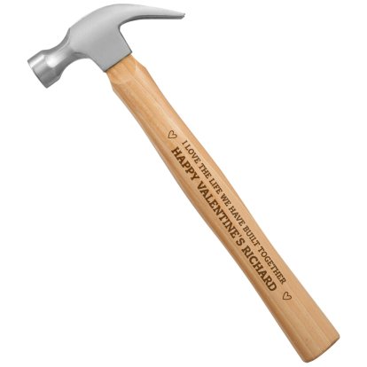 Personalised Valentine's Day Hammer