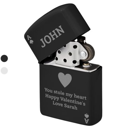 Personalised Valentine's Day Lighter