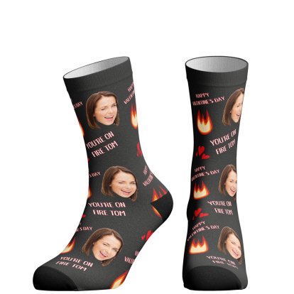 Personalised Valentine's Day Socks for Him