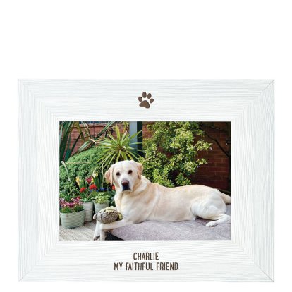 Personalised Vintage Photo Frame - Dogs or Cats