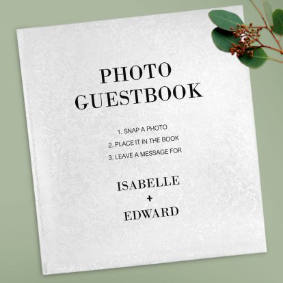 Personalised Wedding Photo Guestbook