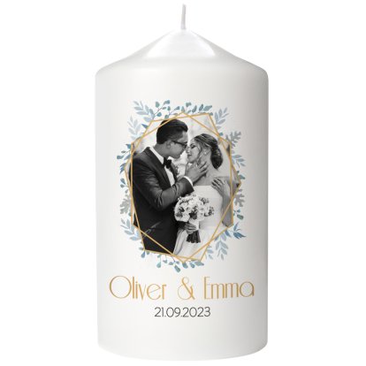 Personalised Wedding Wax Candle for Wedding Couples