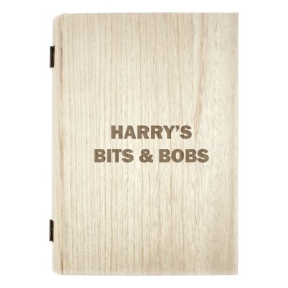 Personalised Wooden Box Book 