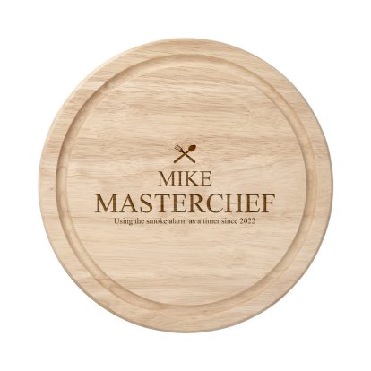 Personalised Wooden Chopping Board - Masterchef