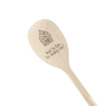 Personalised Wooden Cupcake Spoon