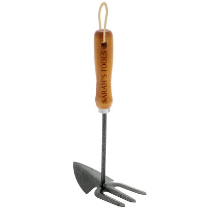 Personalised Wooden Fork & Hoe Garden Tool