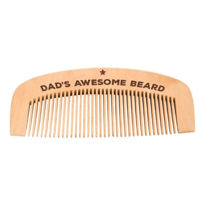 Personalised Wooden Message Comb