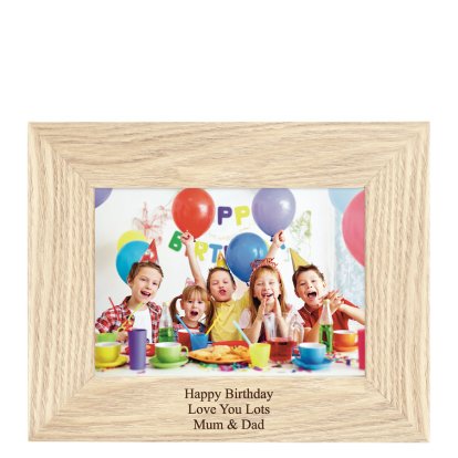 Personalised Wooden Photo Frame - Any Occasion