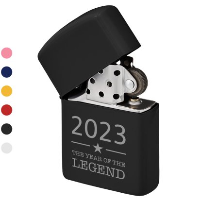 Personalised Year of The Legend Lighter
