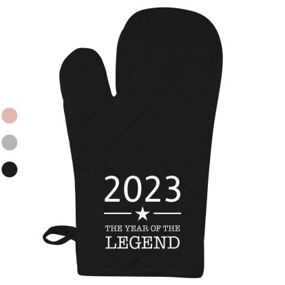 Personalised Year of The Legend Oven Glove