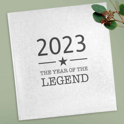 Personalised Year of The Legend Photo Album