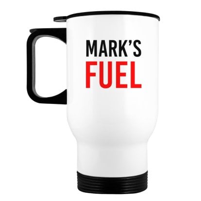 Personalised Double Walled Travel Mug -  Fuel