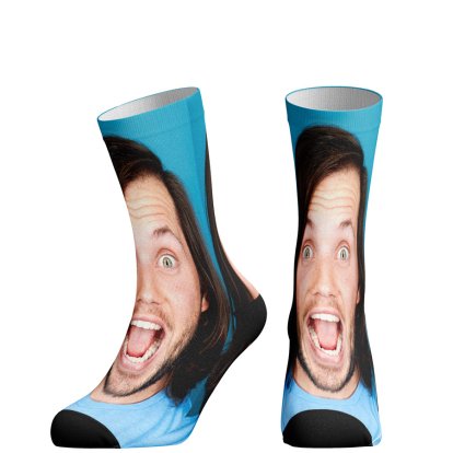 Photo Upload Fun Face Socks