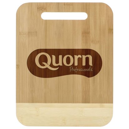 Promotional Branded Business Bamboo Chopping Board - Logo & Text