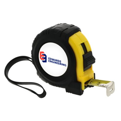 Promotional Branded Business Tape Measure - Logo & Text