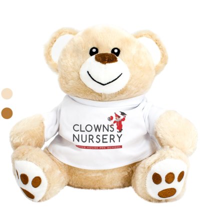 Promotional Branded Business Teddy Bear - Logo & Text