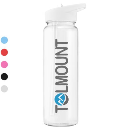 Promotional Branded Business Water Bottle - Logo & Text