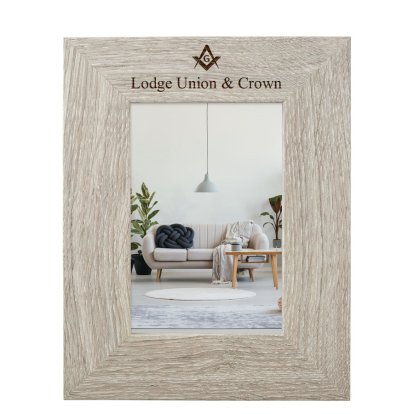 Promotional Branded Corporate Photo Frame - Logo & Text