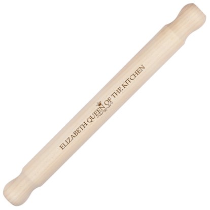 Queen of the Kitchen Personalised Large Rolling Pin