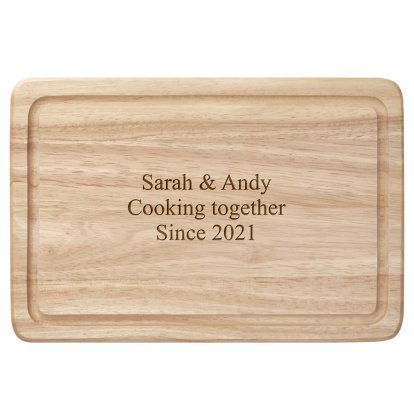 Personalised Rectangle Wooden Chopping Board