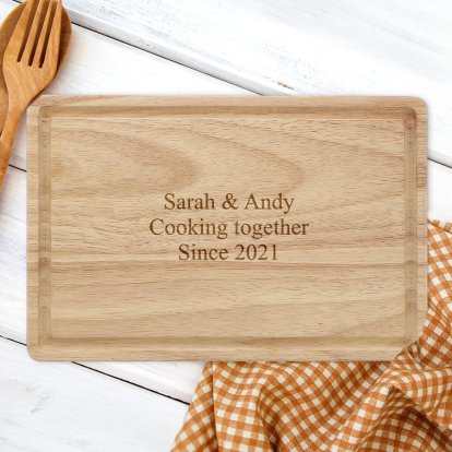 Personalised Rectangle Wooden Chopping Board 