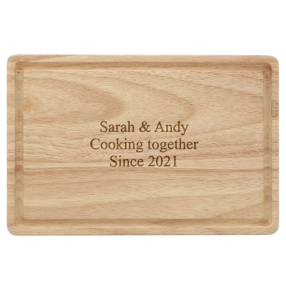 Personalised Rectangle Wooden Chopping Board