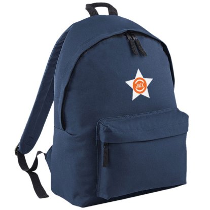 Star Personalised Navy Backpack