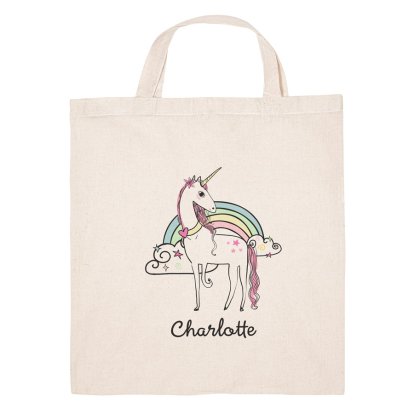 Unicorn Personalised Favour Bag