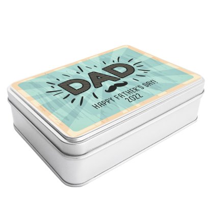 Vintage Dad's Personalised Bits and Bobs Tin