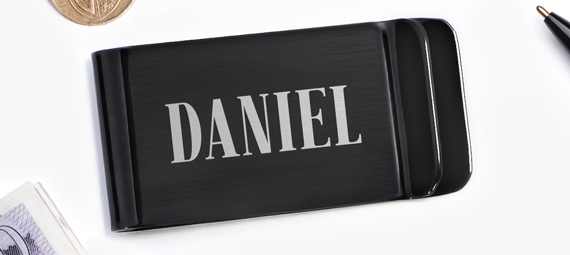 Personalised Wallets & Money Clips
