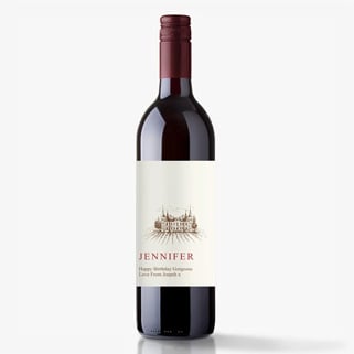 Personalised Red Wine Gifts