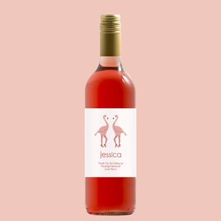 Personalised Rose Wine Gifts