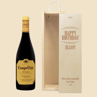 Personalised Wine Boxes