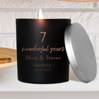 Personalised 7th Year Anniversary Gifts